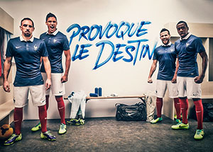 耐克发布法国国家队2014年球衣装备