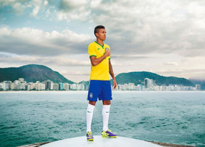 耐克发布巴西国家队2014年新款球衣