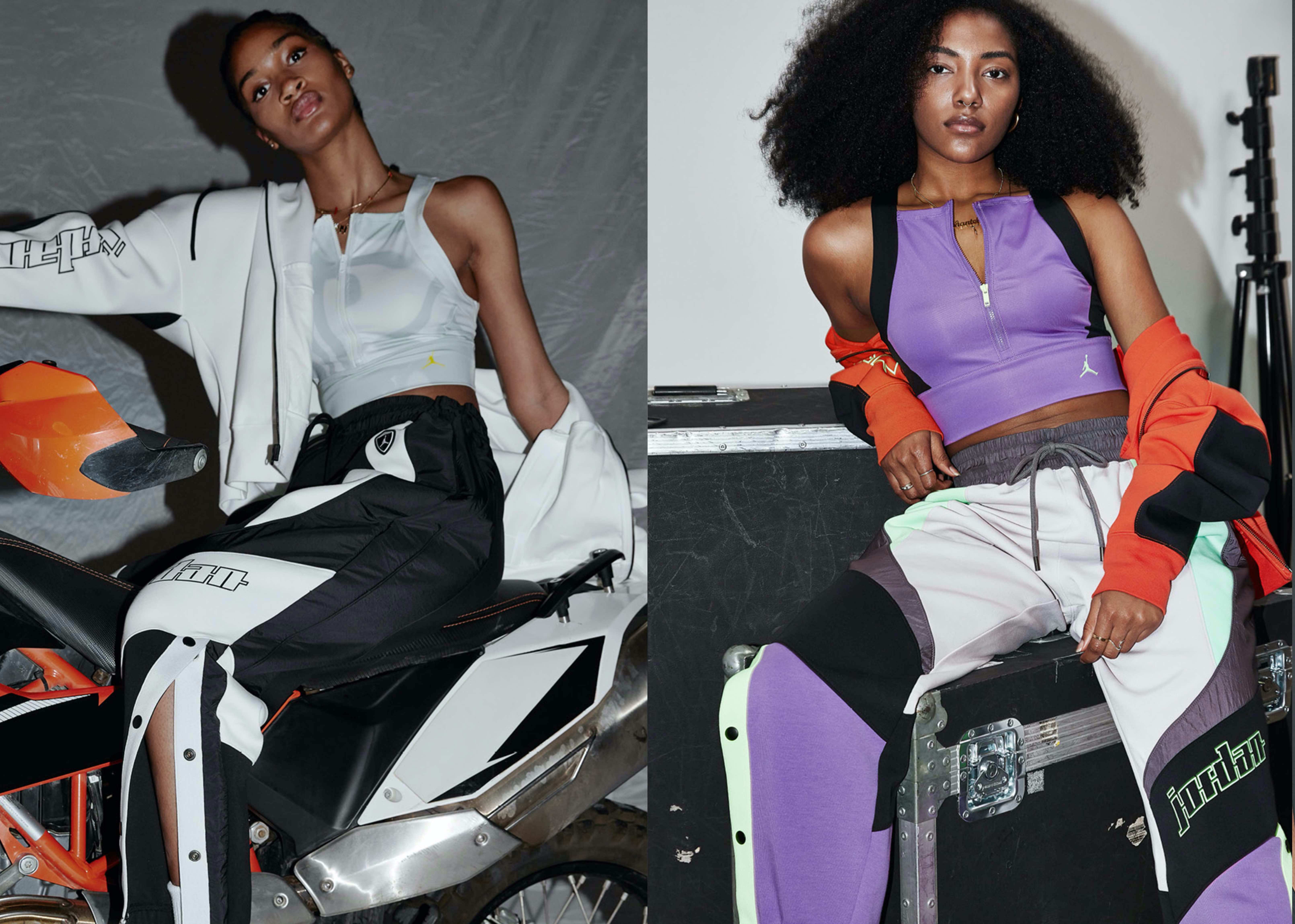 Jordan品牌以摩托赛车为灵感，发布全新女子服饰
