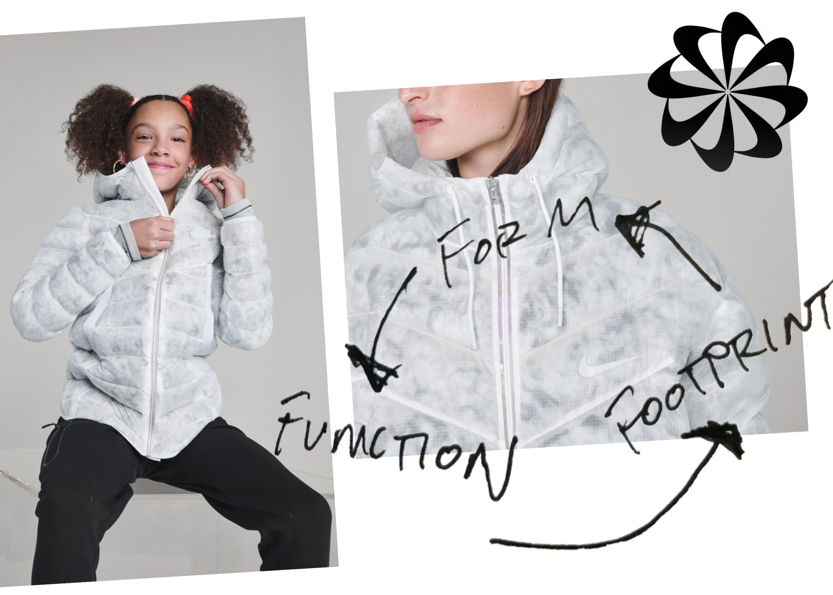 设计师讲述 Marble Ecodown Jacket 保暖夹克设计理念